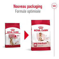 Royal canin Croquettes - Chien - Medium - Adulte 7+ Faunelia