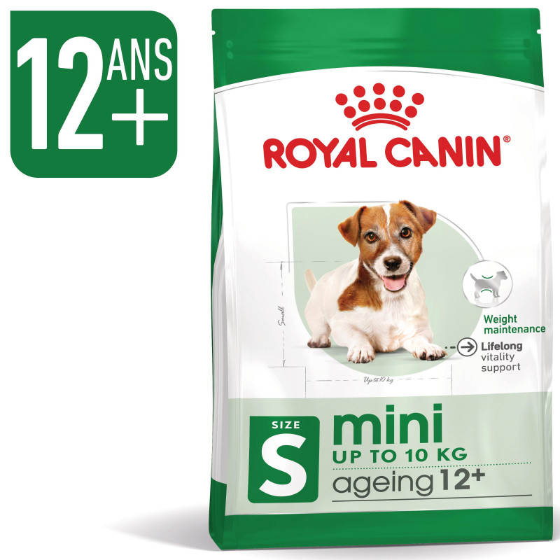 Royal canin Croquettes - Chien - Mini - Senior 12+ Faunelia