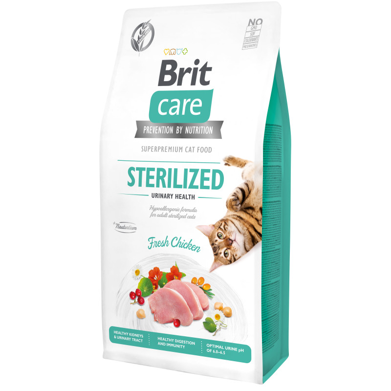 BRIT Brit Care - Croquettes -Chat, Stérilisé - Urinary health Faunelia