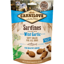 Carnilove CRUNCHY SNACK - Pour chat - SAUMON & MENTHE Faunelia