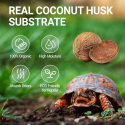 Reptizoo Coconut fiber substrate - 10L Faunelia