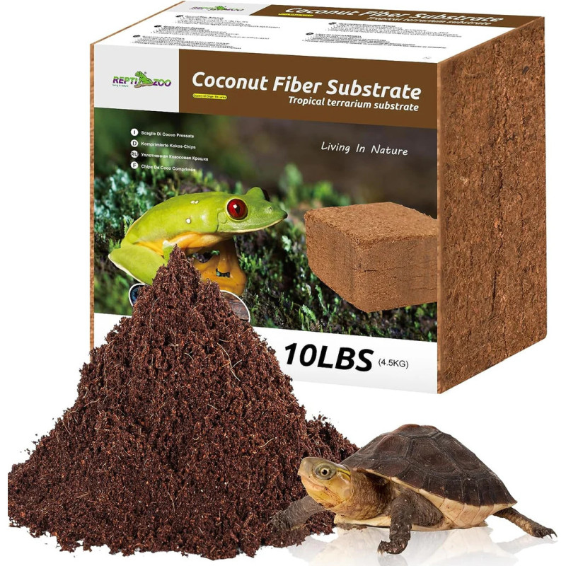 Reptizoo Coconut fiber substrate - 10L Faunelia