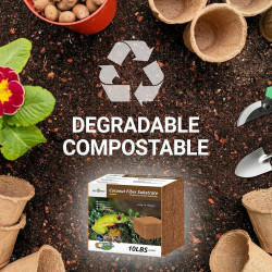 Reptizoo Coconut fiber substrate - 10L Faunelia