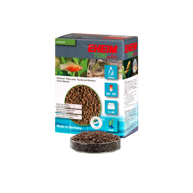 Eheim Tourbe de filtration "Torf pellets" - 450g Faunelia