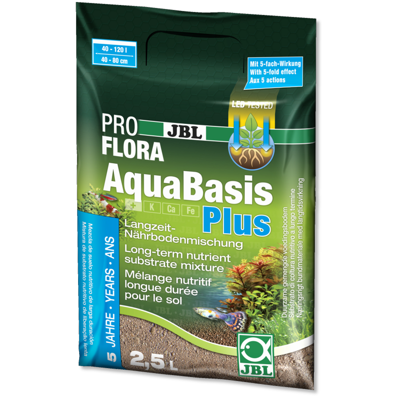 JBL Substrat nutritif "PROFLORA AquaBasis plus" Faunelia