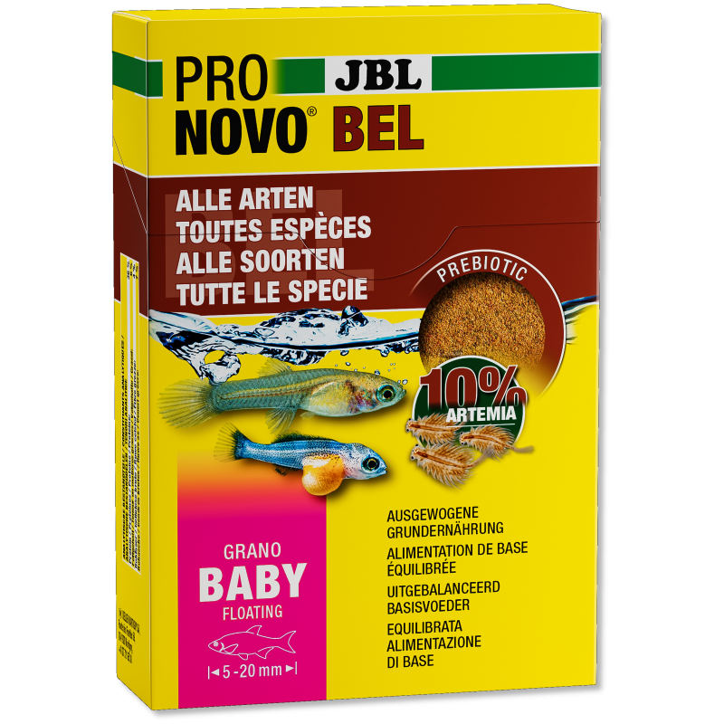 JBL PRONOVO BEL - GRANO BABY - 10% ARTEMIA Faunelia