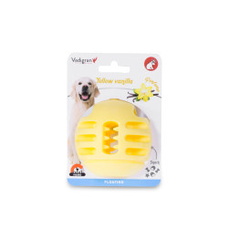 VADIGRAN Balle en coutchouc Ø 8cm "DENTAL CARE" pour chien Faunelia