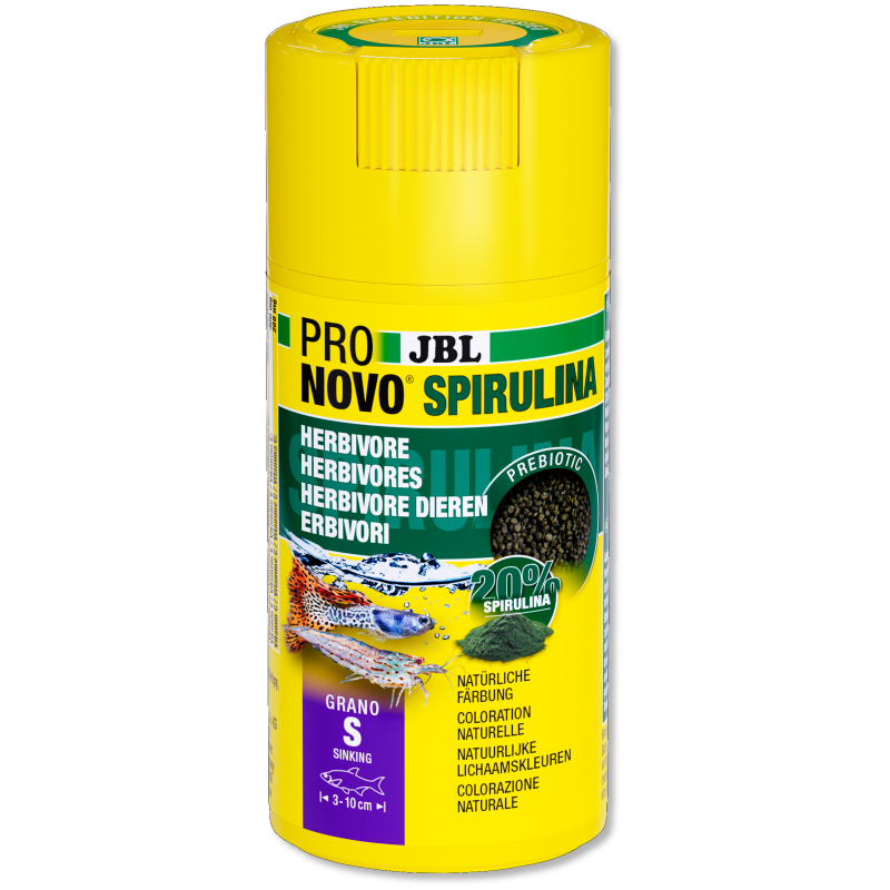 JBL JBD - PRONOVO SPIRULINA - GRANO S Faunelia