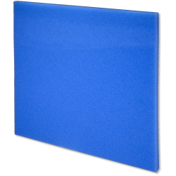 JBL Mousse filtrante bleu - 50x50cm - Pores fins Faunelia