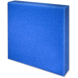 JBL Mousse filtrante bleu - 50x50cm - Pores larges Faunelia