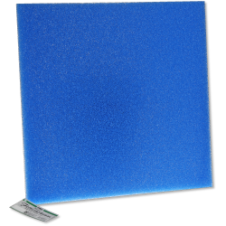 JBL Mousse filtrante bleu - 50x50cm - Pores larges Faunelia