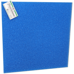 JBL Mousse filtrante bleu - 50x50cm - Pores larges Faunelia