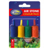 Aqua-Nova Air stone colour small cylinder - 15x25mm - 4 PCS Faunelia