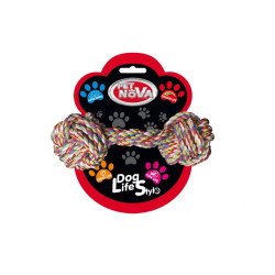 PET NOVA Cotton rope dumbbell Faunelia