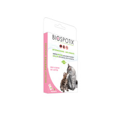 BIOSPOTIX - Pipette Antiparasitaire pour Chat/Chaton - 5pcs