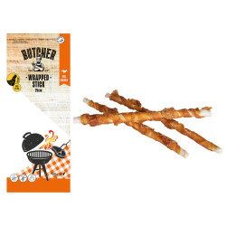 Butcher BBQ - Chicken Wrapped Stick - Fin - 25cm