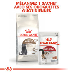 Royal canin Croquettes pour Chat, Stérilisé - Ageing +12ans Faunelia