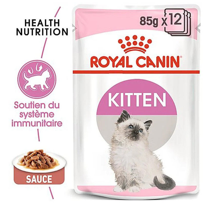 Royal canin Bouchées en sauce - Chaton Faunelia