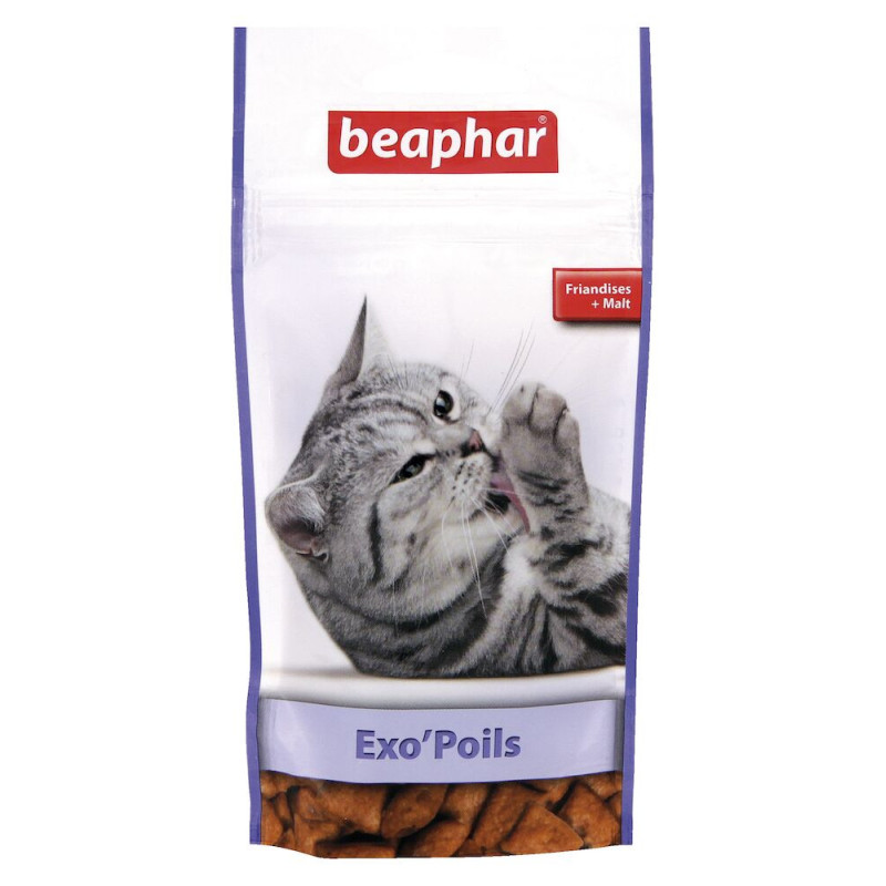 Beaphar Friandises pour chat - EXO'POILS - Malt Faunelia