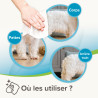 Beaphar Lingettes nettoyantes Universelles - Chien et chat - 30pcs Faunelia