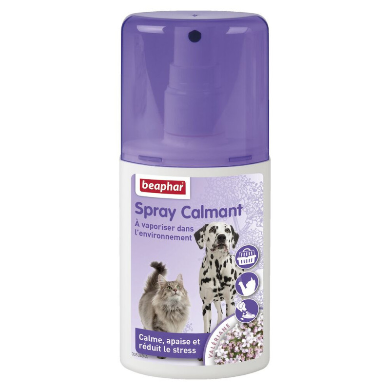 Beaphar Spray calmant à la Valériane - Chien et chat Faunelia