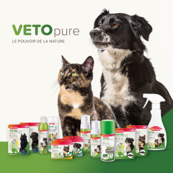 Beaphar VETOpure - Pipettes répulsives antiparasitaires pour chat Faunelia