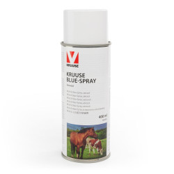 Spray bleu pour le soin