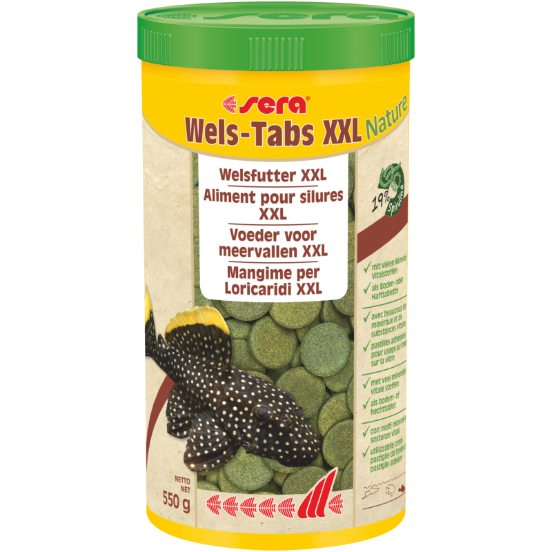 SERA Wels-Tabs XXL - Nature Faunelia