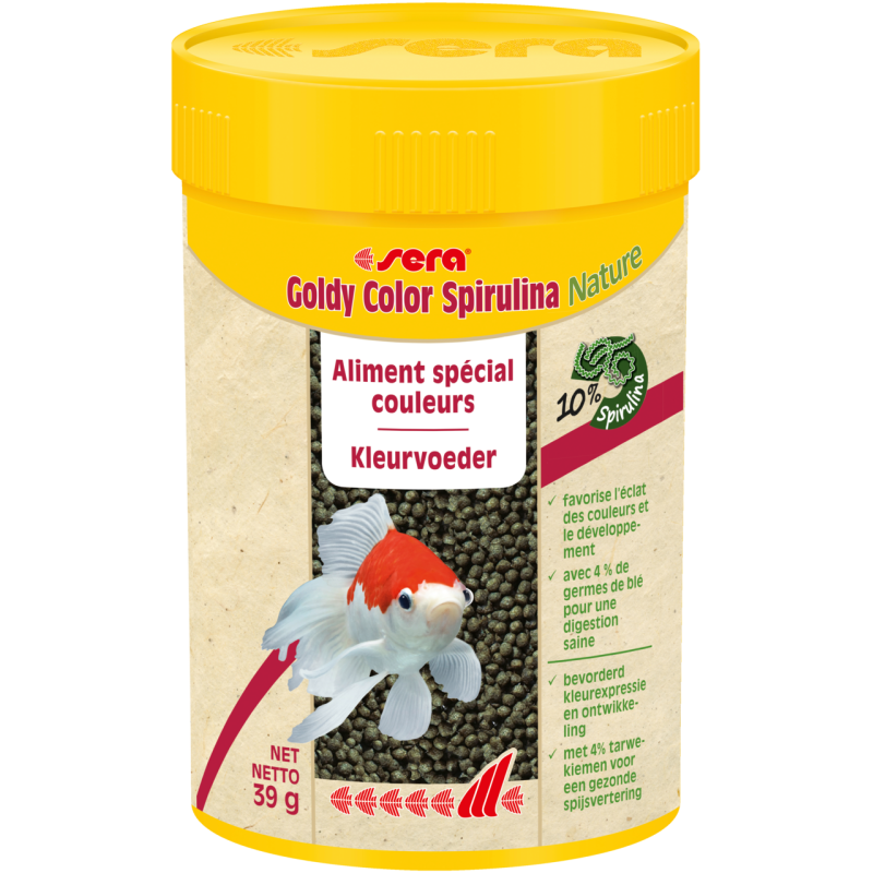 SERA Goldy Color Spirulina - Nature Faunelia