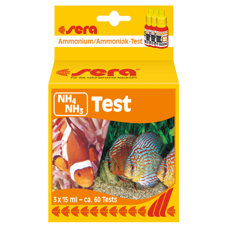 SERA Test - Ammonium/Ammoniaque (NH4/NH3) Faunelia