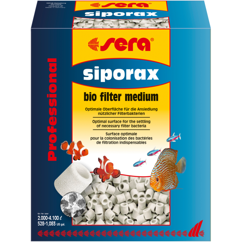 SERA Siporax Professional - 15mm Faunelia