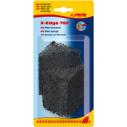 SERA ERS X-Edge - Éponge de filtration - Noir - 2pcs Faunelia