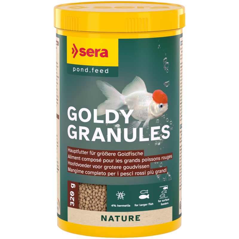 SERA Goldy Granules Faunelia