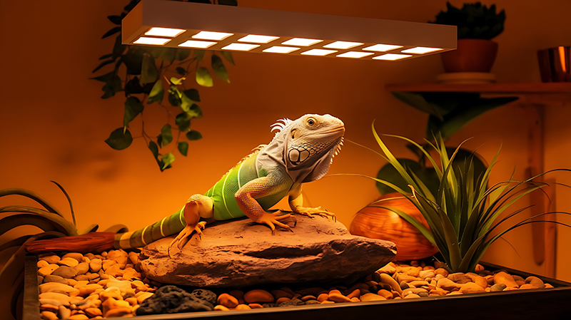 Découvrez les produits de la gamme éclairage pour terrarium pour vos reptiles