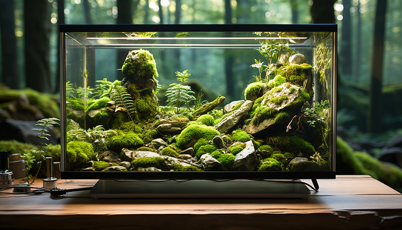 Découvrez les produits de la gamme terrarium pour vos reptiles